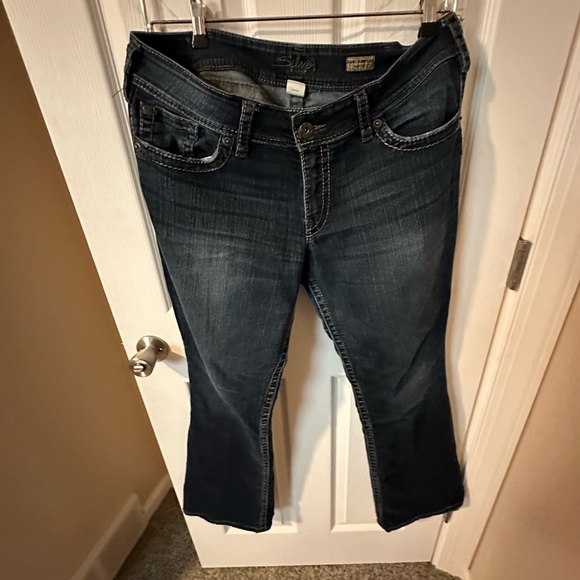 Women’s Silver Jeans Suki Surplus Bootcut Jeans - Size 33x32 - Picture 4 of 10